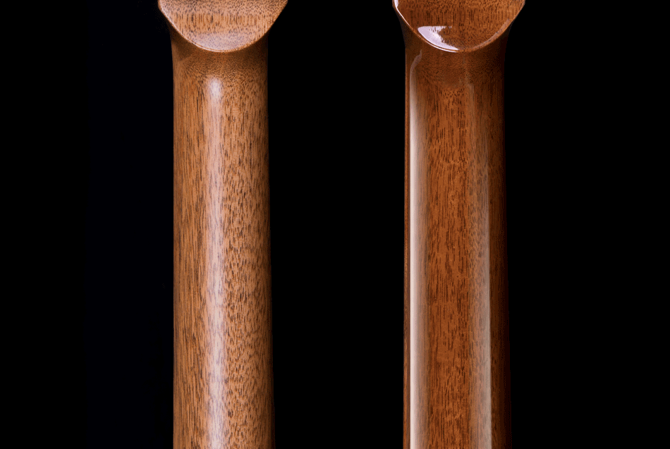 Manche finition semi-lustrée ou lustrée